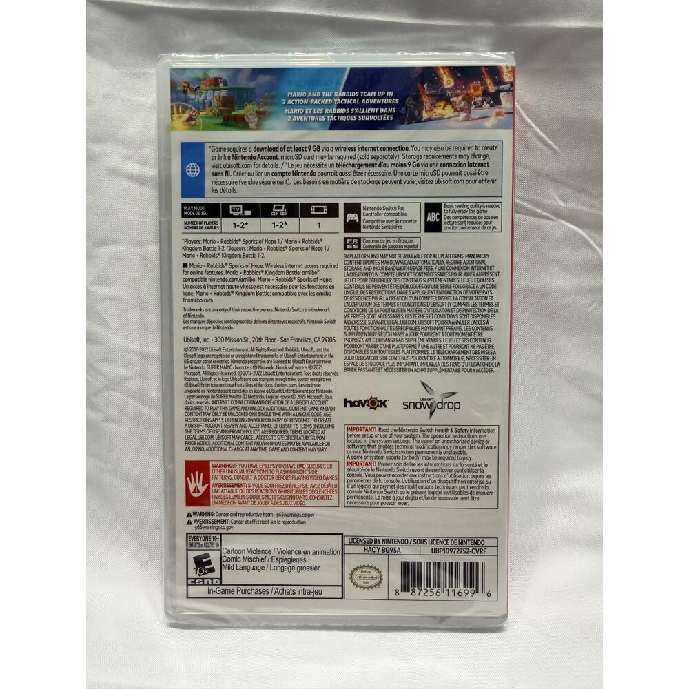 Mario + Rabbids Kingdom Battle (Code in Box) - - Nintendo Switch - Picture 4 of 5